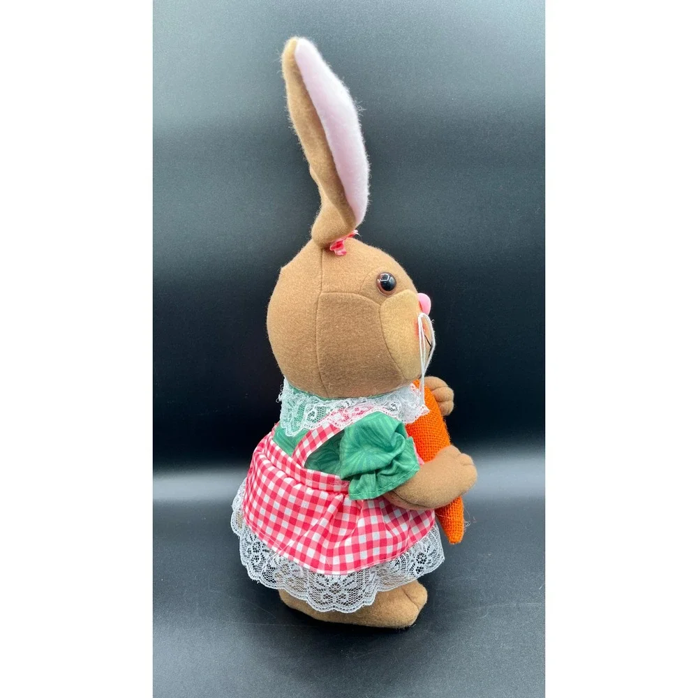 Easter‎ Bunny Foam Fabric Figurine 14.5